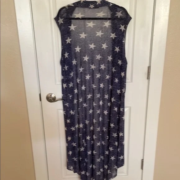 Crazy Train Blue Starry Tunic - Picture 2 of 4